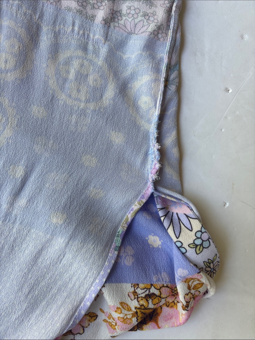 Spell Gypsy Collective Cha Cha Maxi Robe S/M Duster Coverup Lounge Long Pastel - Picture 16 of 17